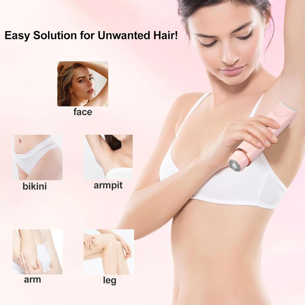 Two in One Electric Painless Women's Trimmer
