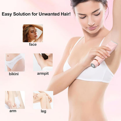 Two in One Electric Painless Women's Trimmer