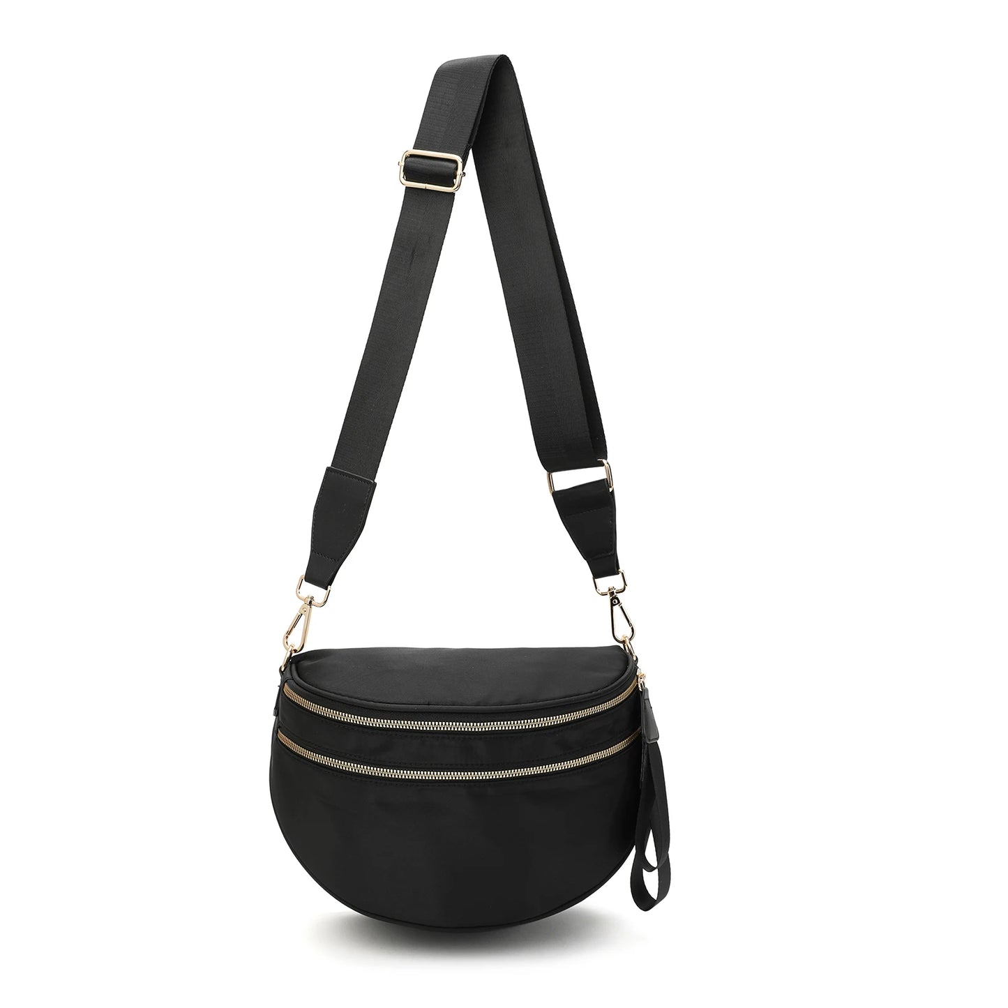 VYXELLE Checkered Crossbody Bag - Adjustable Fanny Pack