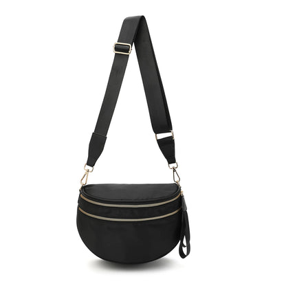 VYXELLE Checkered Crossbody Bag - Adjustable Fanny Pack